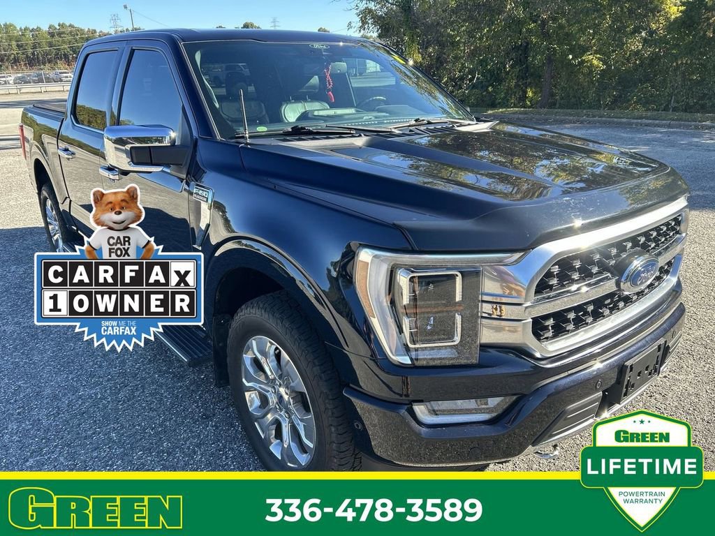 Certified 2022 Ford F150 Platinum w/ Equipment Group 701A High