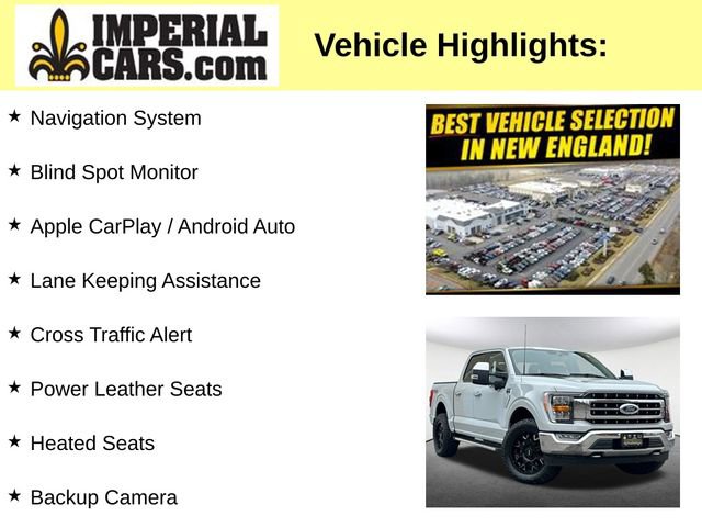 Certified 2023 Ford F150 Lariat w/ FX4 Off-Road Package AWD/4WD image 5