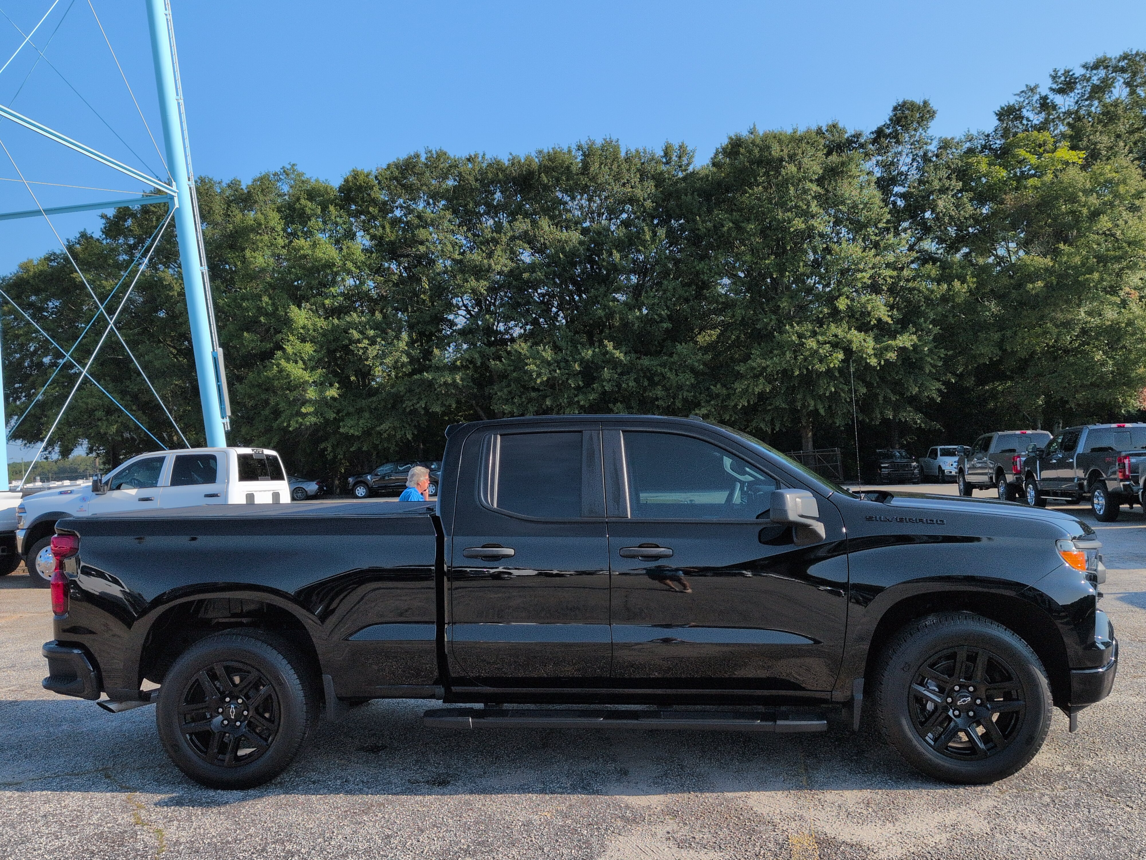 Used 2023 Chevrolet Silverado 1500 Custom w/ LPO, Dark Essentials Package