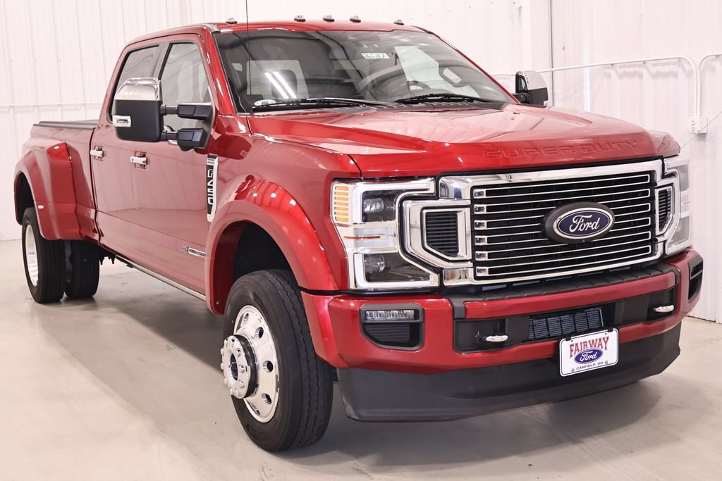 Certified 2020 Ford F450 Platinum w/ FX4 Off-Road Package AWD/4WD image 4