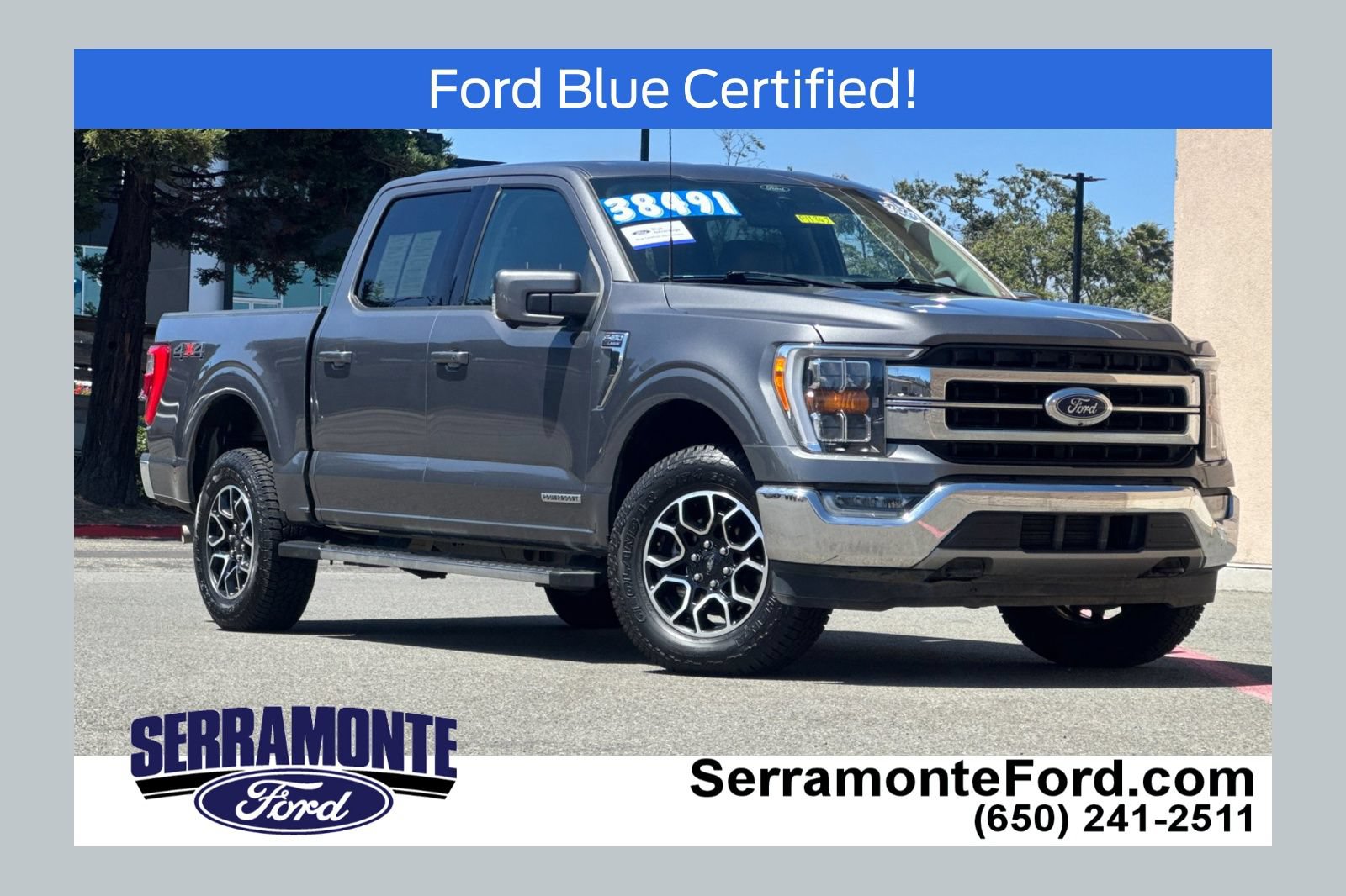 Certified 2021 Ford F150 Lariat w/ Equipment Group 501A Mid