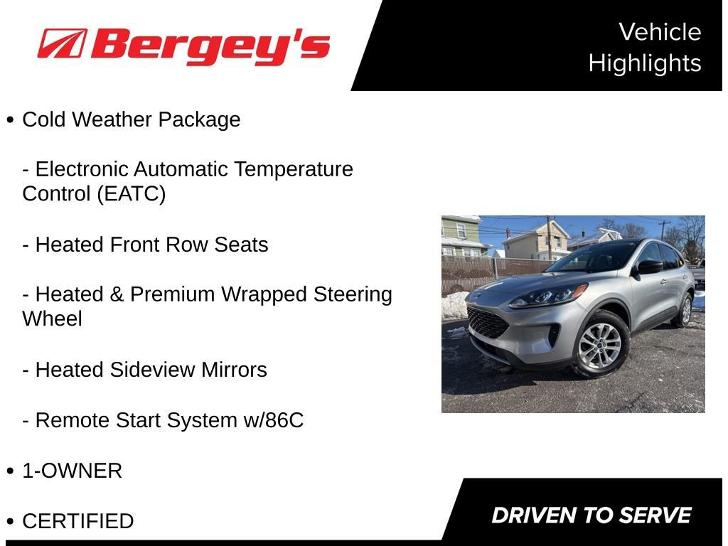 Certified 2022 Ford Escape SE w/ Cold Weather Package image 8