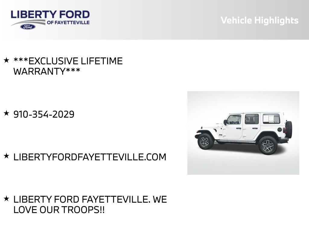 Used 2025 Jeep Wrangler Sahara AWD/4WD image 5