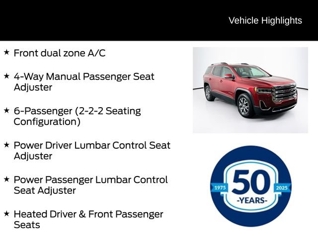 Used 2020 GMC Acadia SLT w/ Driver Alert Package II AWD/4WD image 21