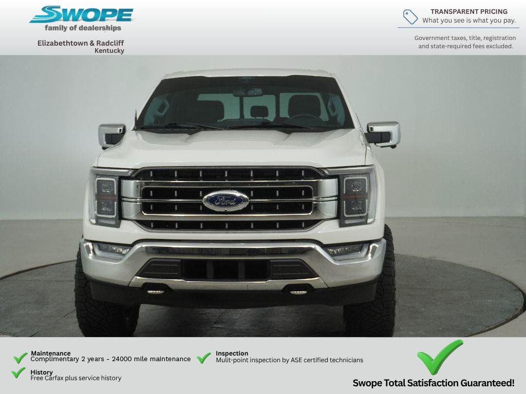 Certified 2021 Ford F150 Lariat w/ Equipment Group 502A High AWD/4WD image 12