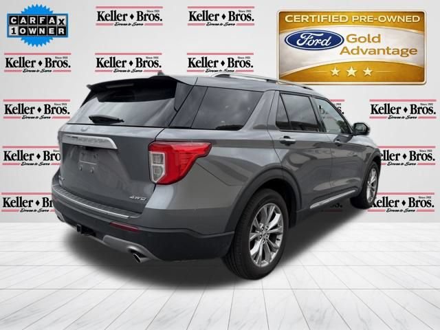 Certified 2023 Ford Explorer Limited w/ Limited Technology Package AWD/4WD image 8