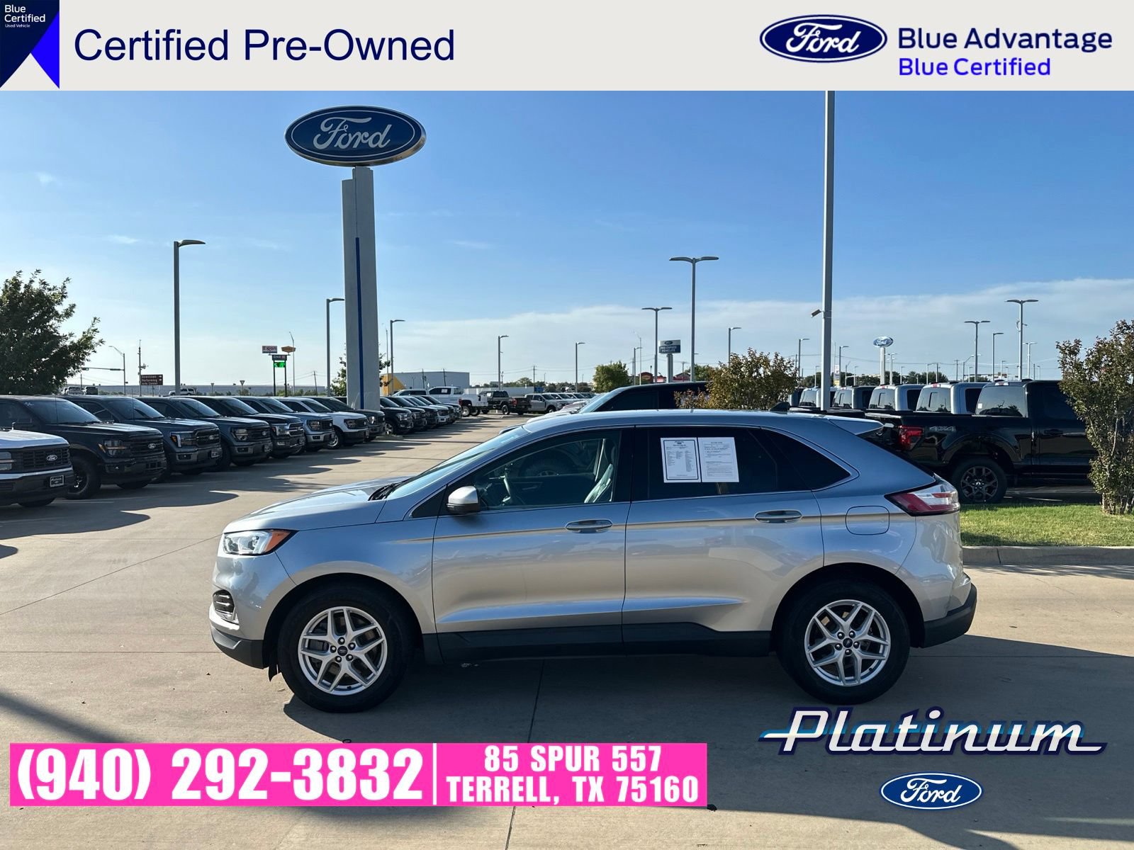 Certified 2021 Ford Edge SEL FWD image 2