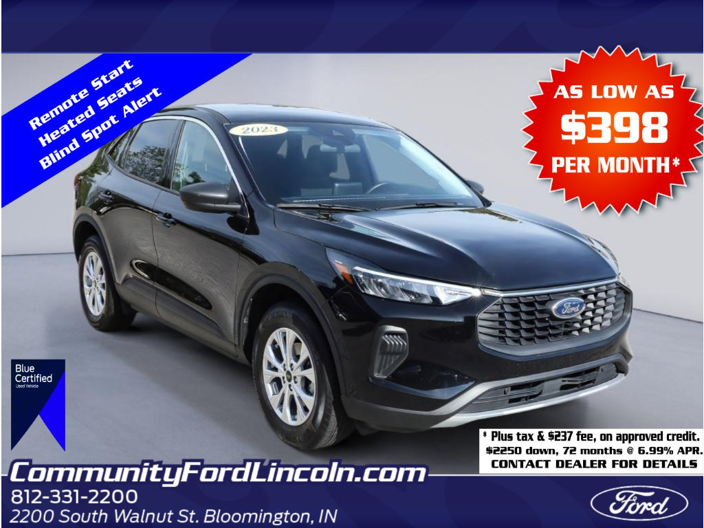 Certified 2023 Ford Escape Active