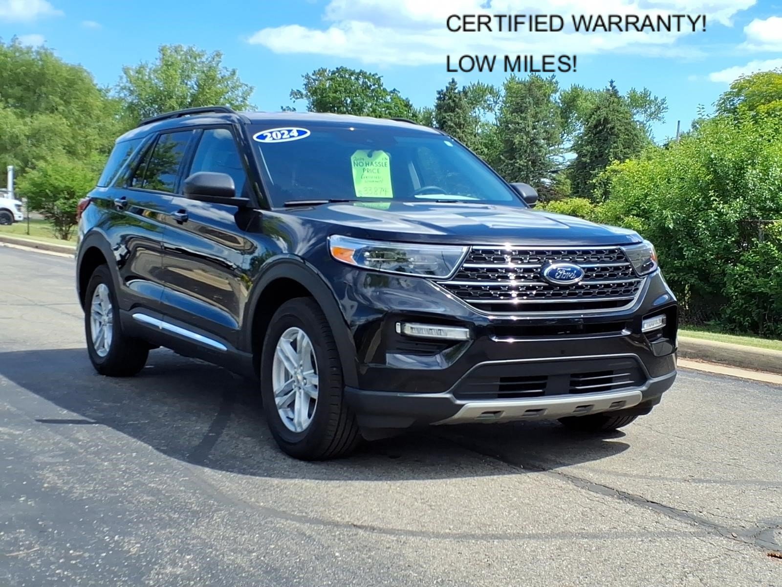 Certified 2024 Ford Explorer XLT w/ Equipment Group 202A