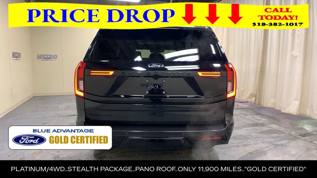 Certified 2025 Ford Expedition Platinum w/ Stealth Appearance Package AWD/4WD image 4