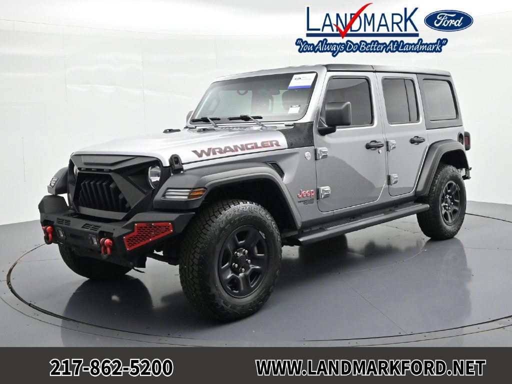 Used 2020 Jeep Wrangler Unlimited Sport AWD/4WD image 1