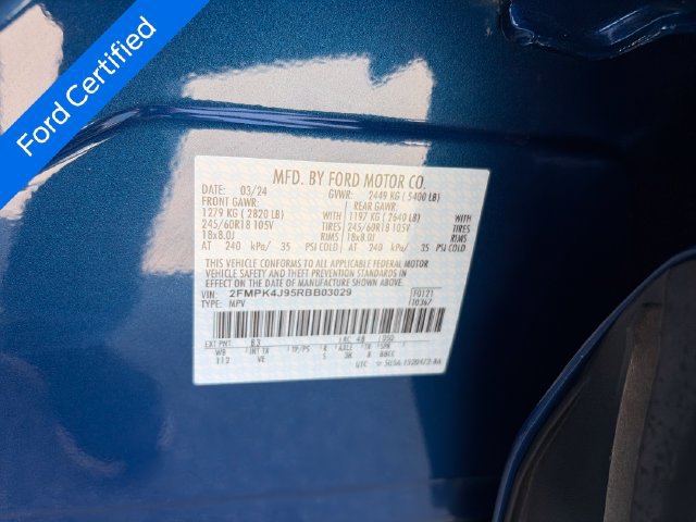 Certified 2024 Ford Edge SEL w/ Convenience Package AWD/4WD image 30