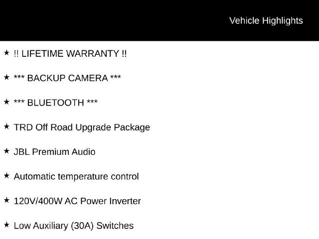 Used 2025 Toyota Tacoma TRD Off-Road w/ TRD Off Road Upgrade Package AWD/4WD image 34