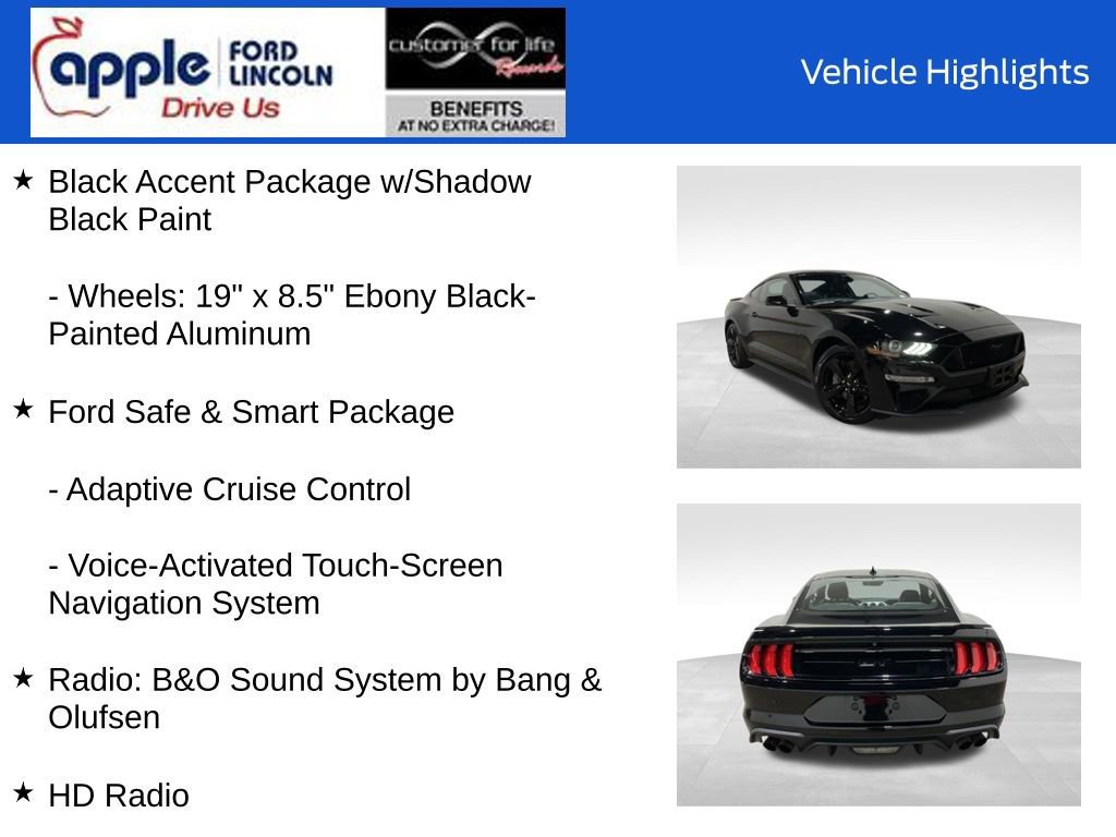 Certified 2021 Ford Mustang GT Premium w/ Equipment Group 401A image 14