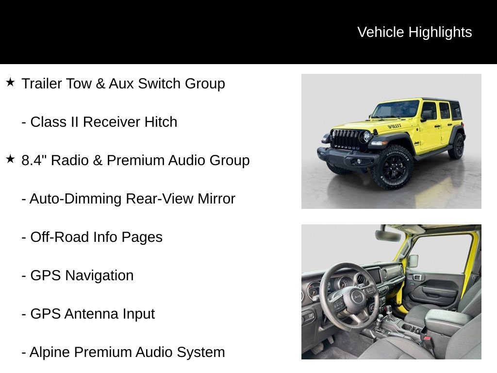 Used 2023 Jeep Wrangler Willys image 16