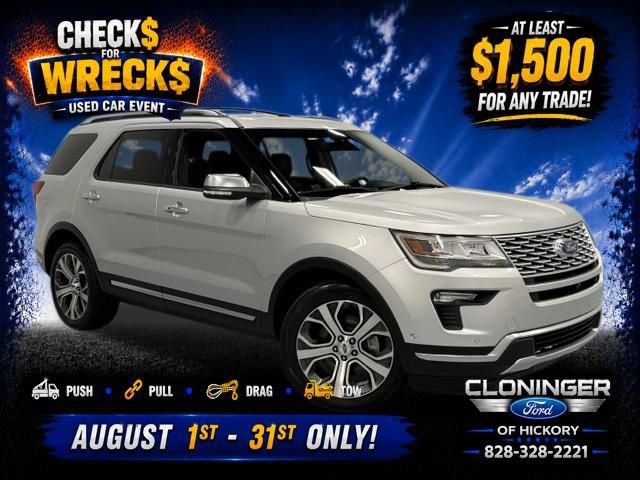 Certified 2018 Ford Explorer Platinum