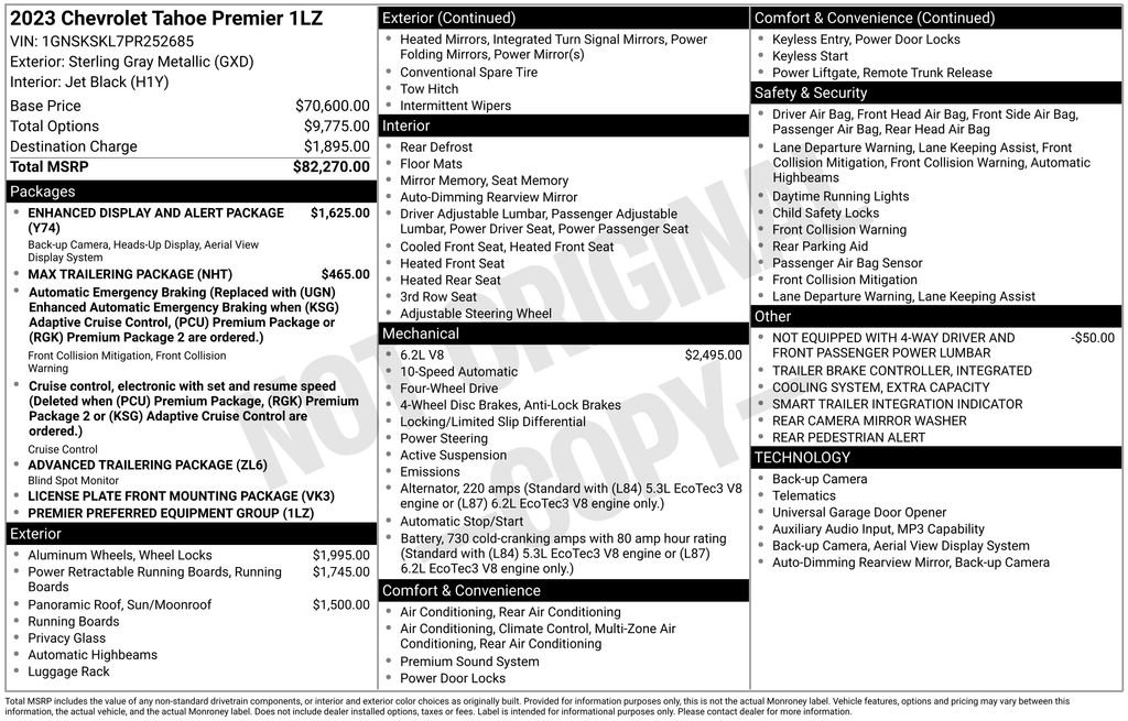 Used 2023 Chevrolet Tahoe Premier AWD/4WD video 3