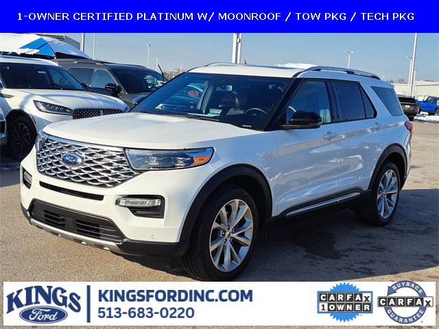 Certified 2023 Ford Explorer Platinum w/ Technology Package image 1