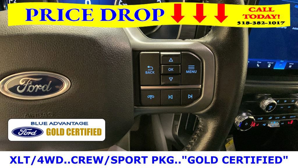 Certified 2022 Ford F150 XLT w/ Equipment Group 302A High image 38