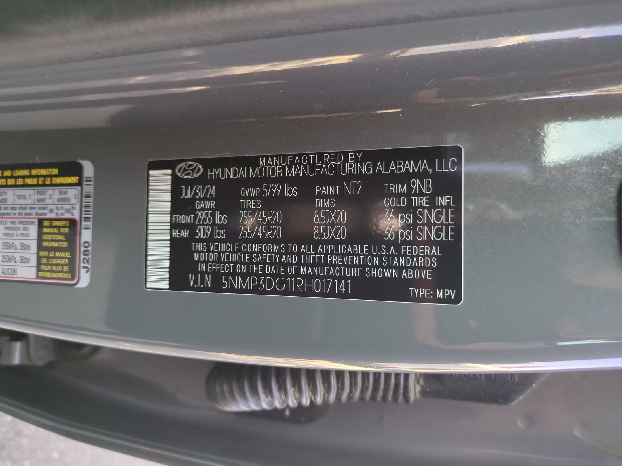Used 2024 Hyundai Santa Fe Limited AWD/4WD image 37