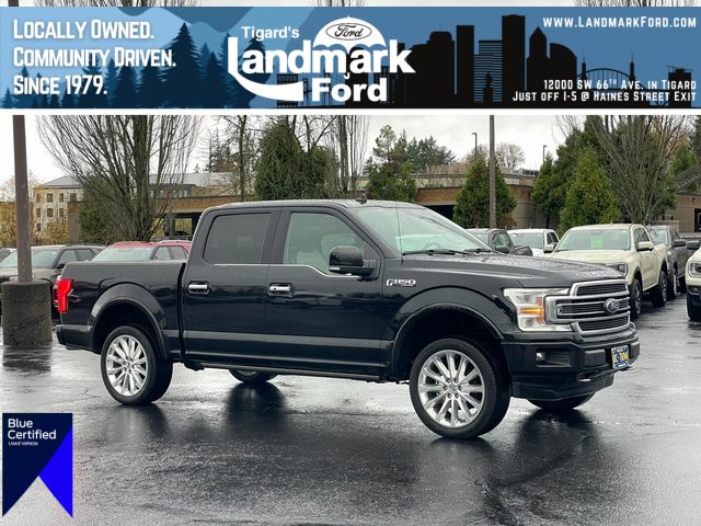 Certified 2020 Ford F150 Limited w/ Trailer Tow Package