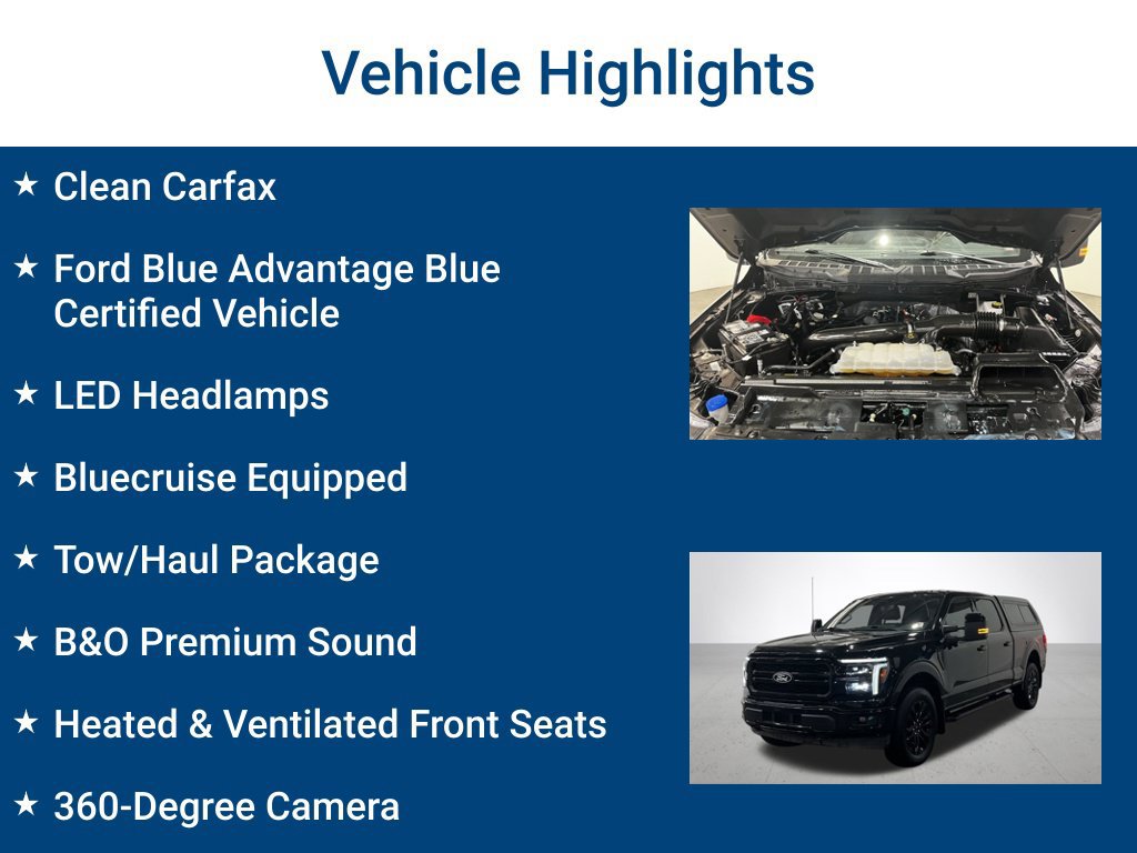 Certified 2025 Ford F150 Lariat AWD/4WD image 3