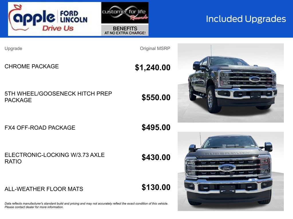 Certified 2024 Ford F250 Lariat w/ Chrome Package AWD/4WD image 4