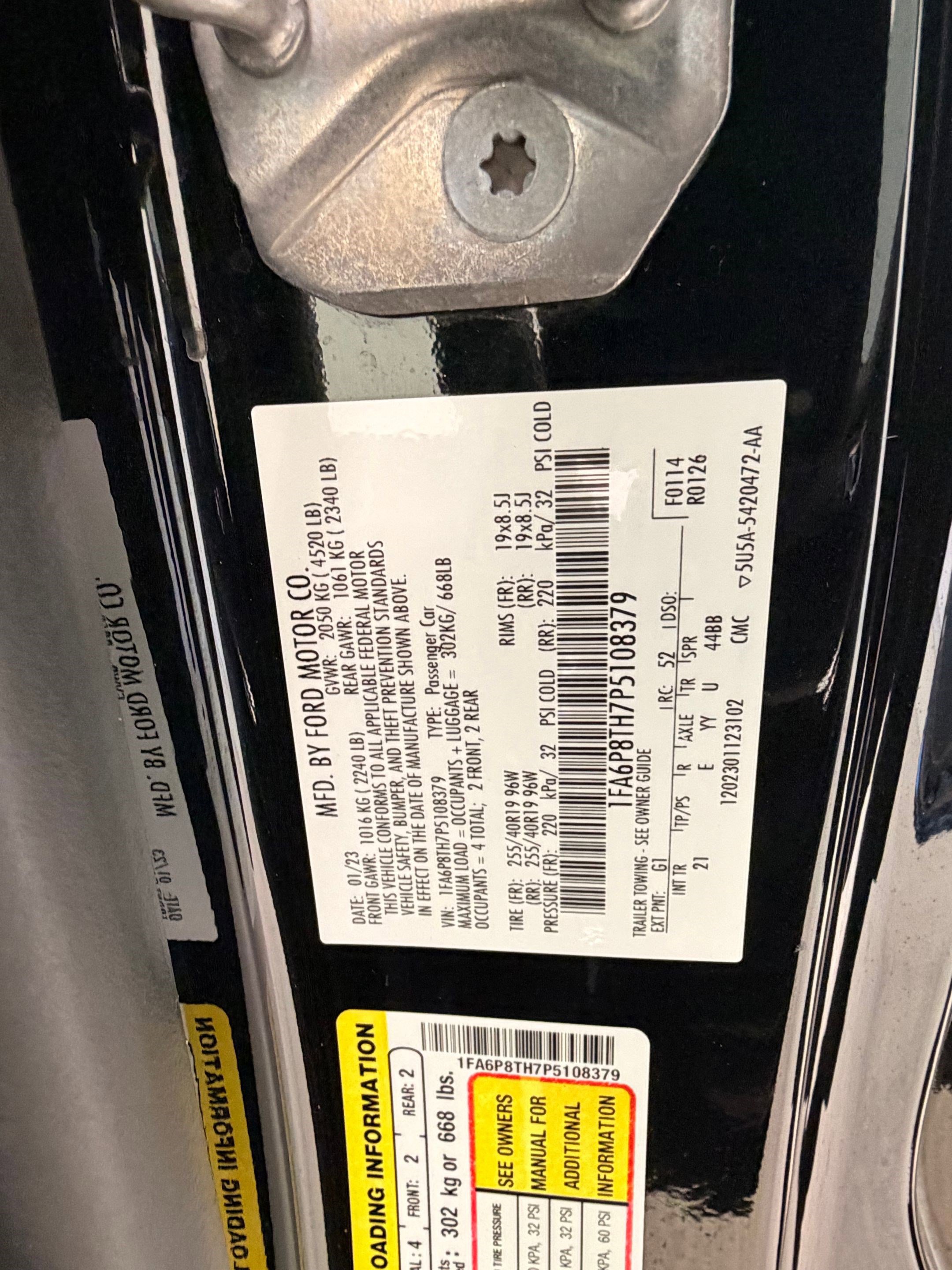 Certified 2023 Ford Mustang Coupe w/ Equipment Group 101A image 18