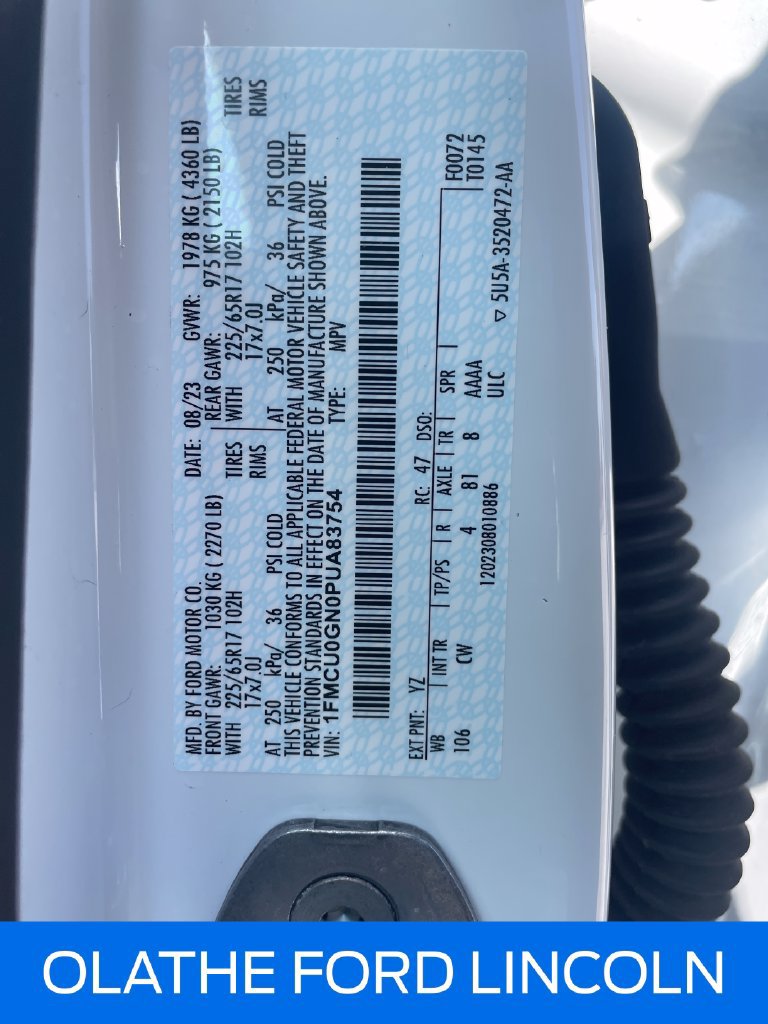 Certified 2023 Ford Escape Active w/ Tech Pack #2 FWD image 21