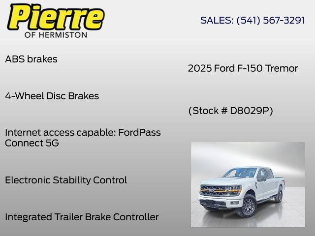 Certified 2025 Ford F150 Tremor w/ Tow/Haul Package AWD/4WD image 12
