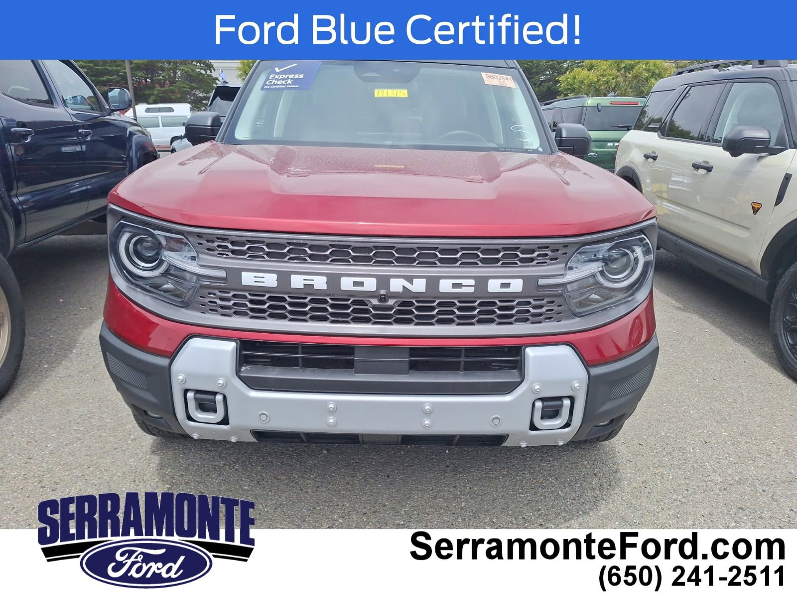Certified 2025 Ford Bronco Sport Badlands w/ Badlands Tech Package AWD/4WD image 2