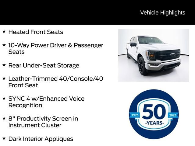 Certified 2023 Ford F150 XLT w/ Equipment Group 302A High image 21