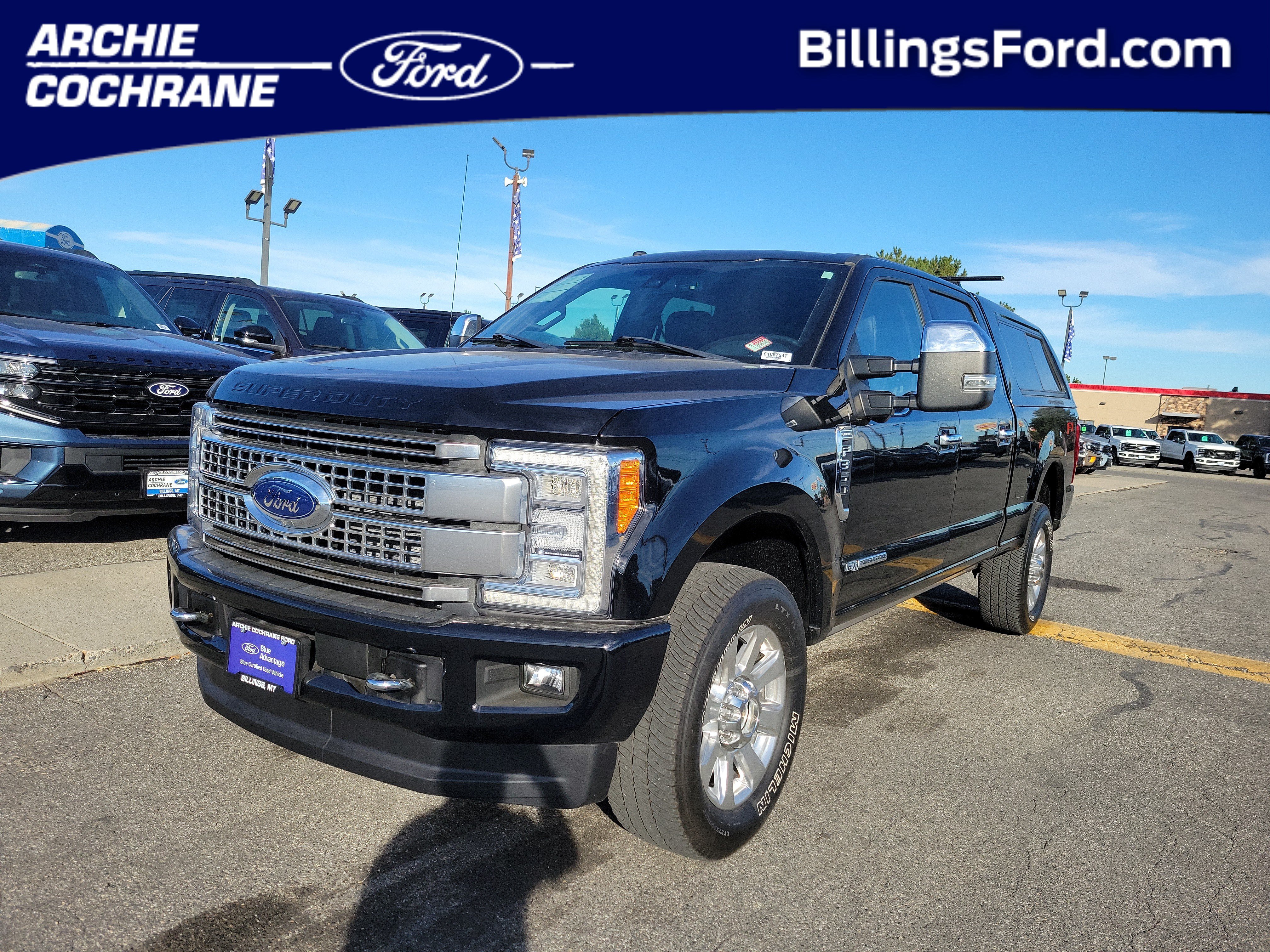 Certified 2018 Ford F350 Platinum w/ Platinum Ultimate Package