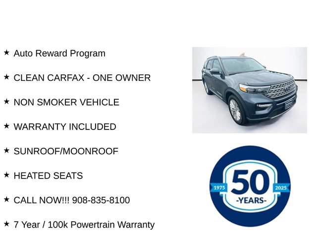 Certified 2024 Ford Explorer Limited w/ Limited Technology Package AWD/4WD image 8