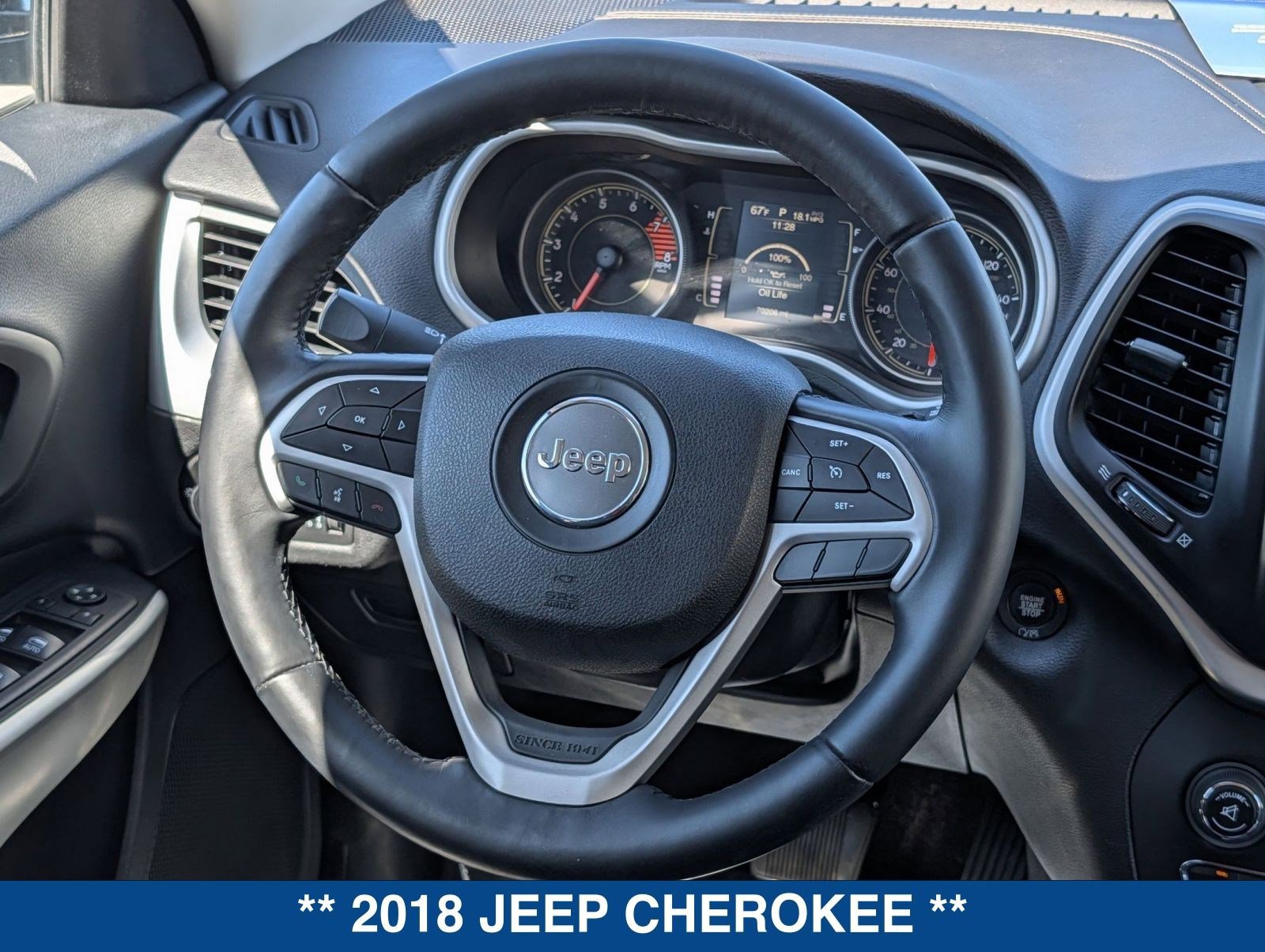 Used 2018 Jeep Cherokee Latitude Plus image 15