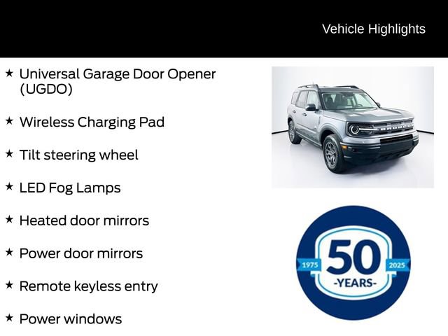 Certified 2024 Ford Bronco Sport Big Bend w/ Convenience Package AWD/4WD image 16