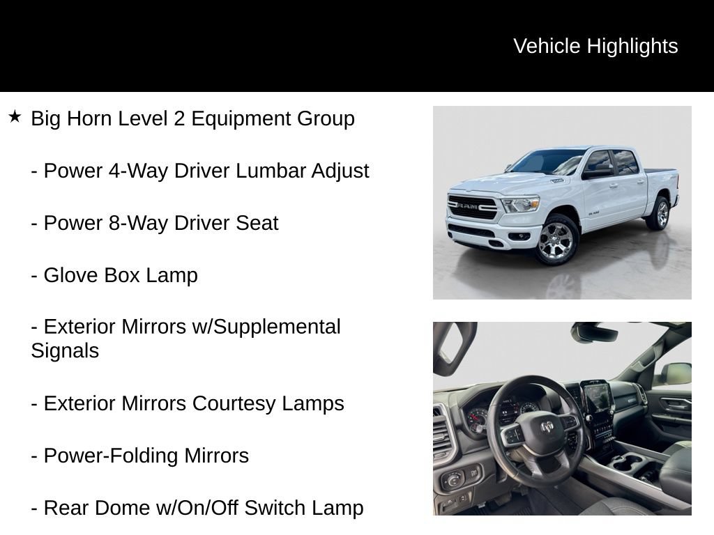 Used 2021 RAM 1500 Big Horn AWD/4WD image 17
