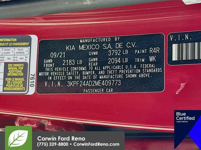 Used 2021 Kia Forte LXS FWD image 31