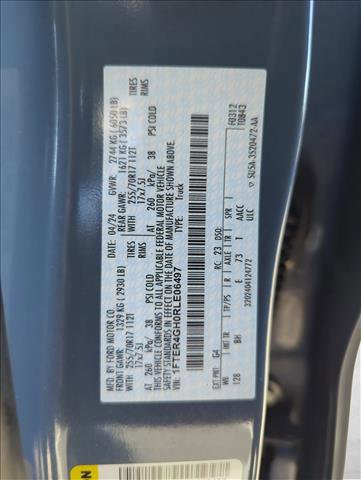 Certified 2024 Ford Ranger XLT w/ Equipment Group 301A High image 25