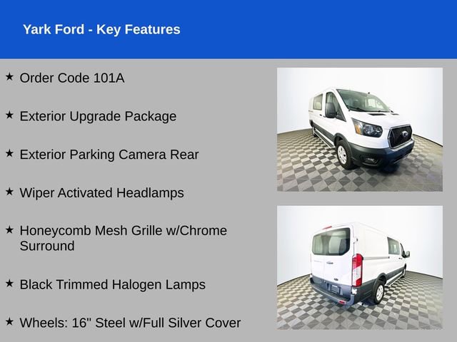 Certified 2024 Ford Transit 250 Low Roof w/ Exterior Upgrade Package RWD video 2