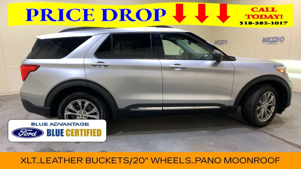 Certified 2022 Ford Explorer XLT w/ Equipment Group 202A AWD/4WD image 2