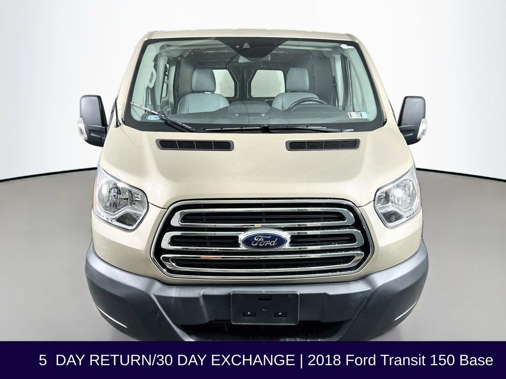 Certified 2018 Ford Transit 150 148 Low Roof w/ Premium Package RWD image 3