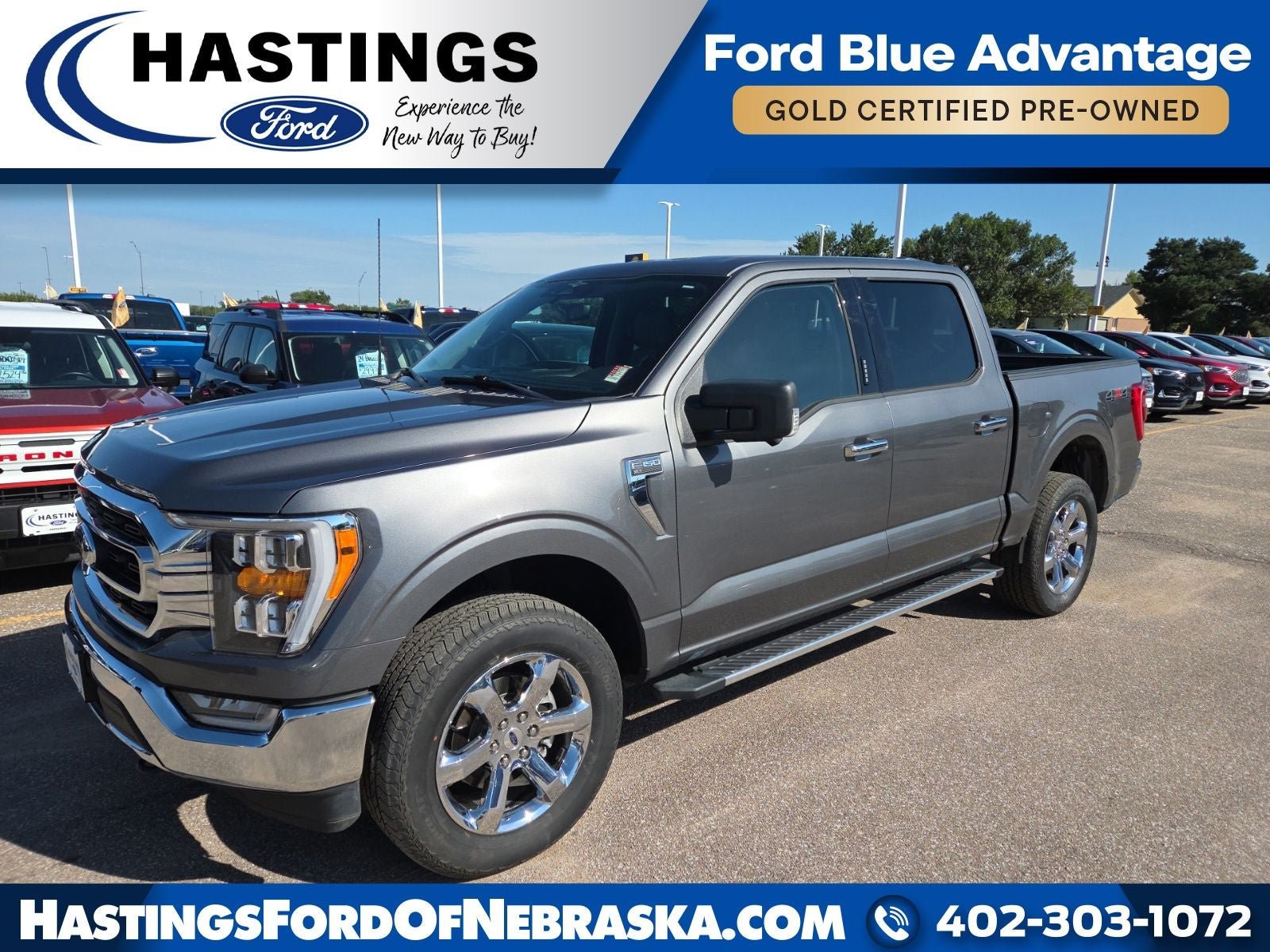 Certified 2023 Ford F150 XLT w/ Equipment Group 302A High