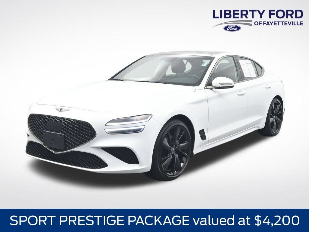Used 2023 Genesis G70 2.0T w/ Sport Prestige Package AWD/4WD image 1