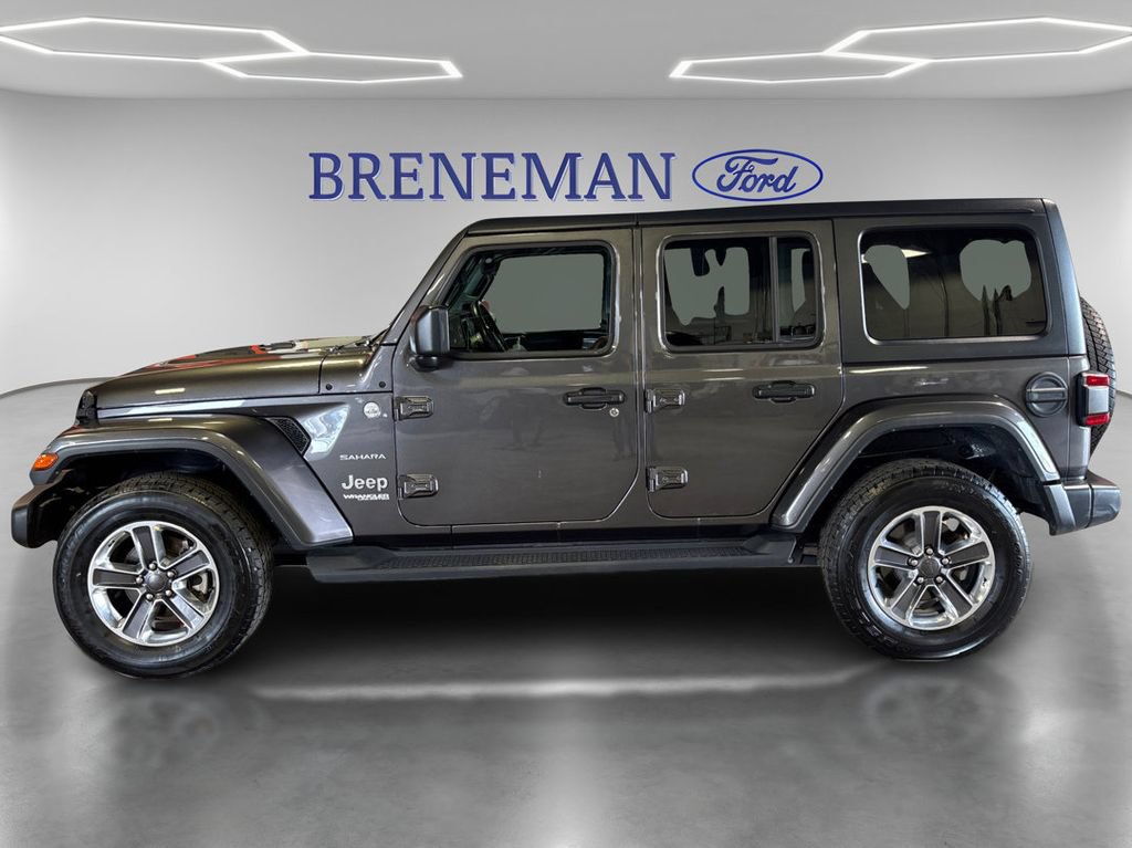 Used 2021 Jeep Wrangler Unlimited Sahara w/ Safety Group AWD/4WD image 11