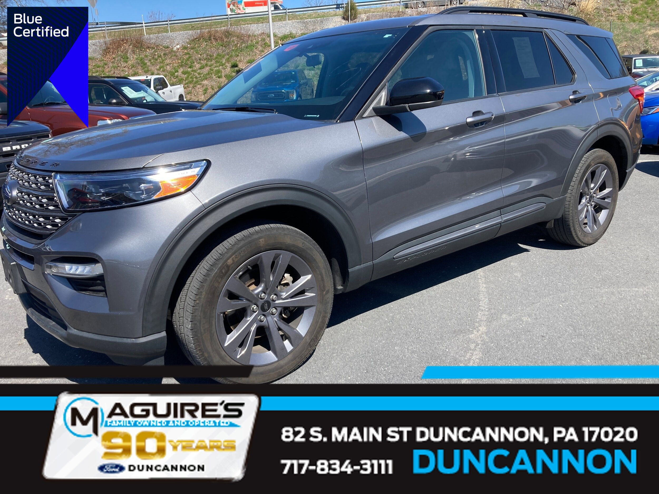 Certified 2022 Ford Explorer XLT w/ Equipment Group 202A