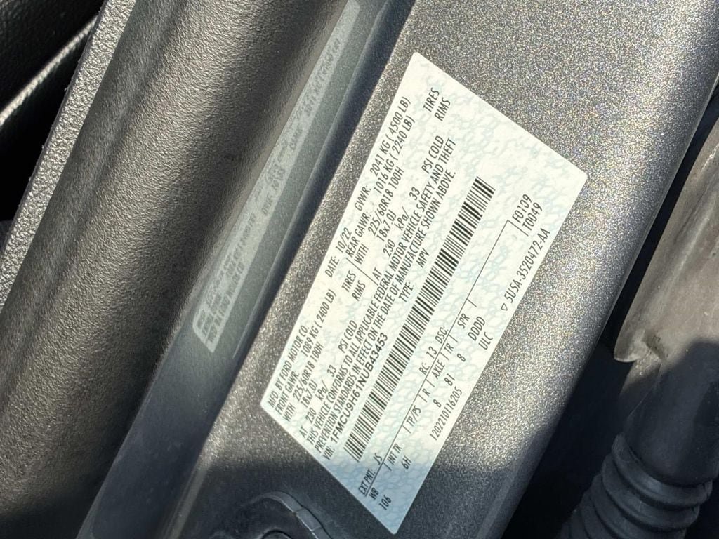 Certified 2022 Ford Escape SEL AWD/4WD image 23