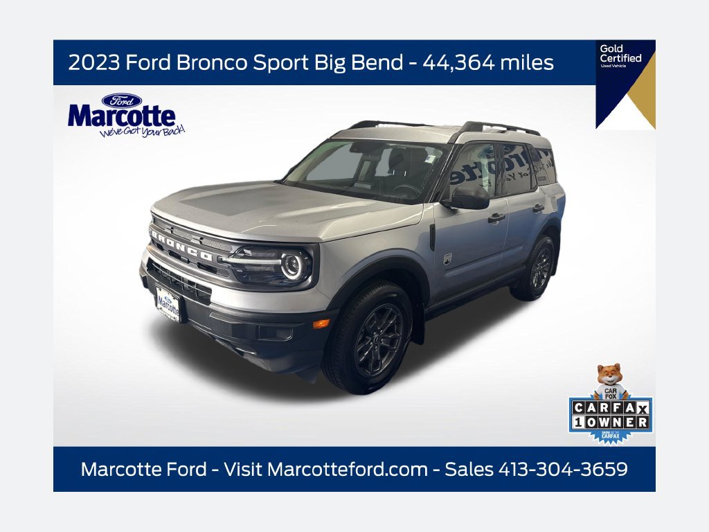 Certified 2023 Ford Bronco Sport Big Bend