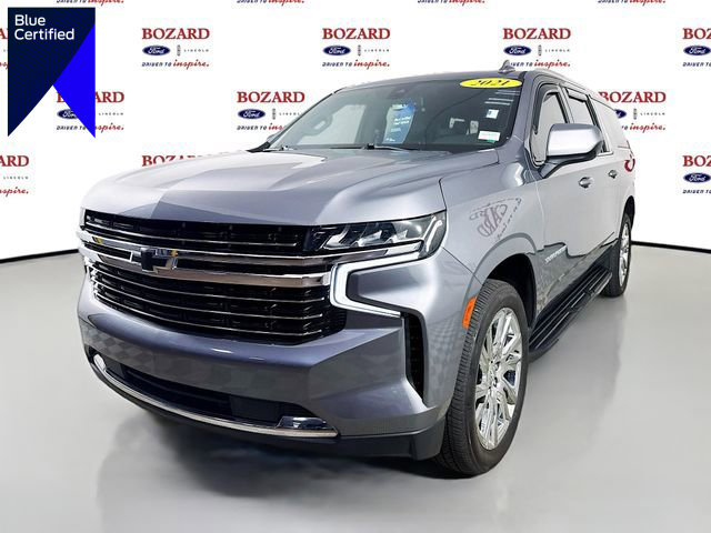 Used 2021 Chevrolet Suburban LT w/ Rear Media and Nav Package