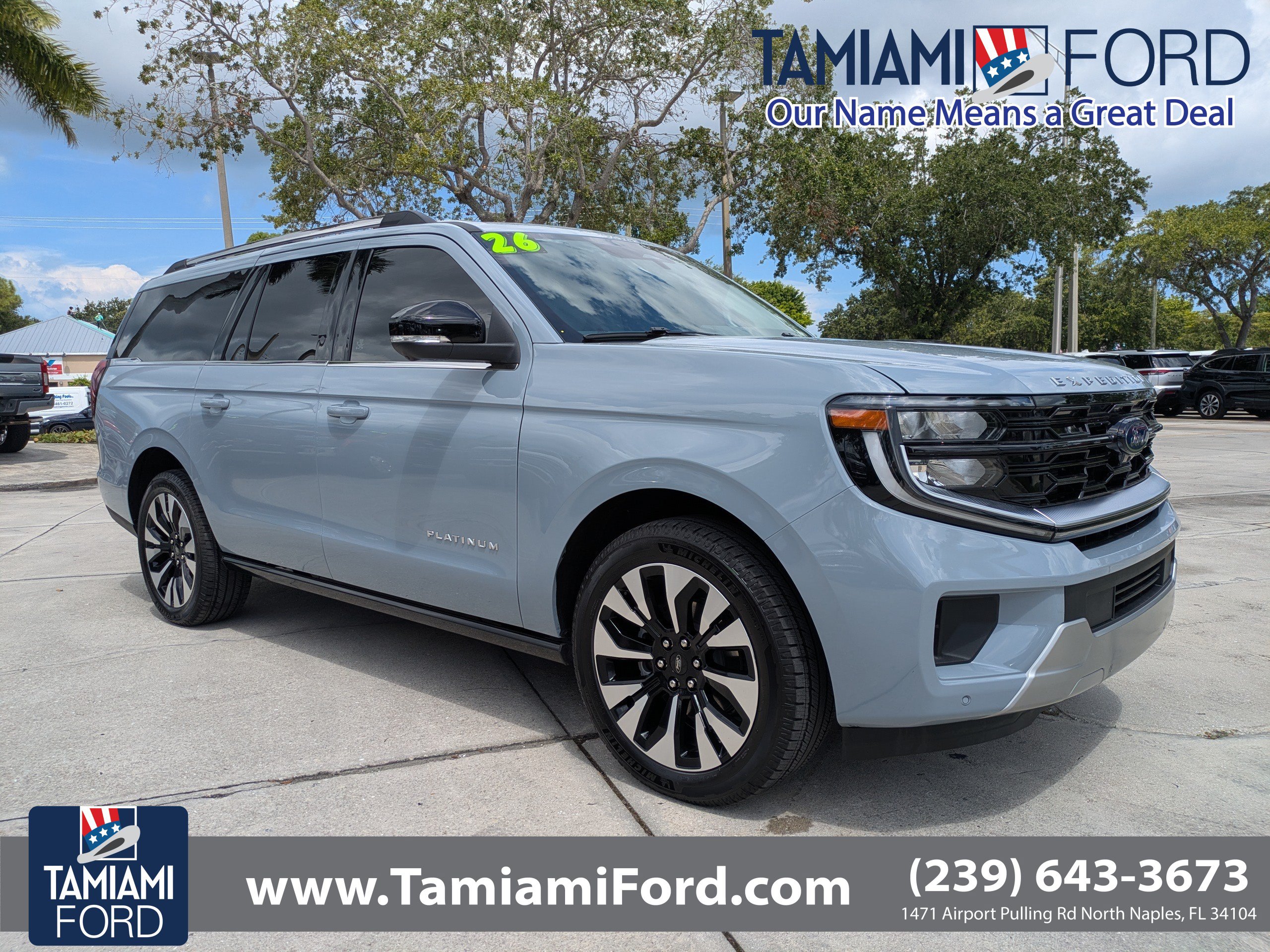 Certified 2026 Ford Expedition Max Platinum w/ Driver's Package